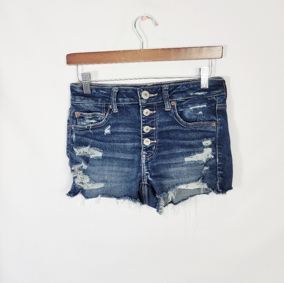 American Eagle size 6 Denimn shorts - Picture 1 of 4